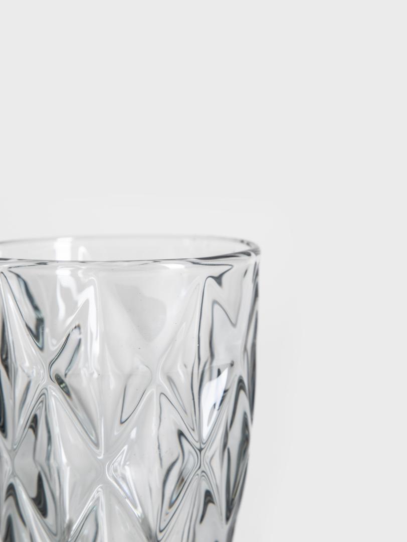 LUNO Graphite Glasses Set 4pc 280ml