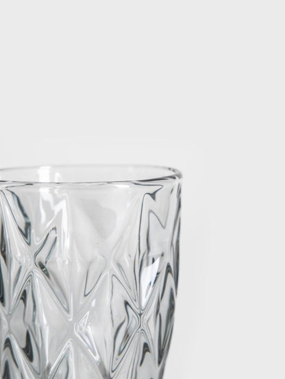 LUNO Graphite Glasses Set 4pc 280ml