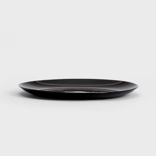 CAPRI Black Dinner Plate 26.3 cm Ceramic Serving Dish