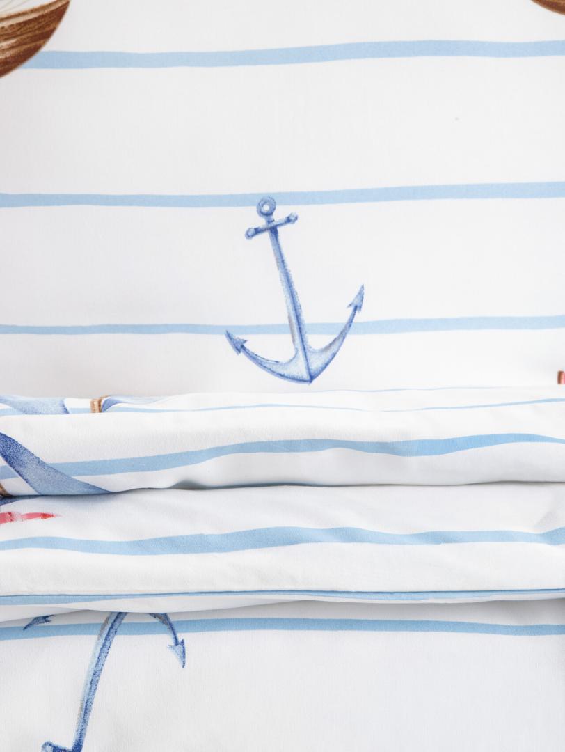 Bed linen set EC ISLA Microfiber Sailboat Bedding Set 140x200 + 70x80 cm