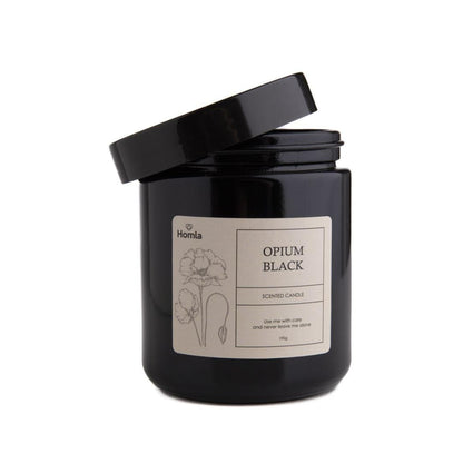 TOFU Opium Black Scented Candle 190g