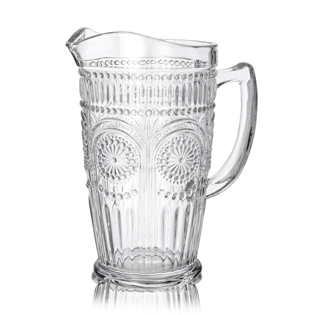 BARREL Glass Carafe Transparent 1.3L