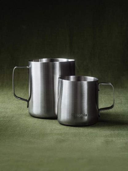 ONTARIO Milk Jug 350ml Stainless Steel Coffee Accessory