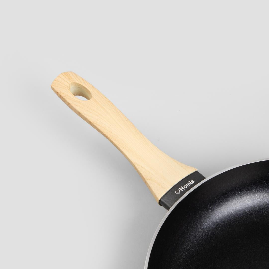Albero Essentials 28cm Non-Stick Frying Pan Black