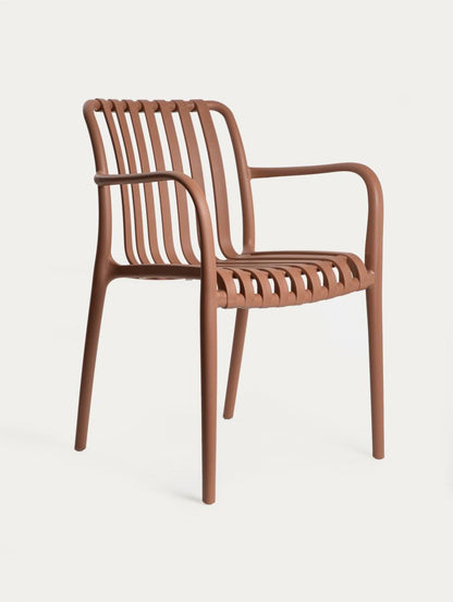 VALORO Mocha Garden Chair - Lightweight UV-Resistant Outdoor Seating
