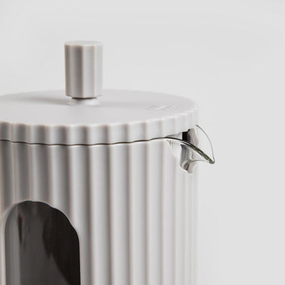COOKER GENUA Fluted Grey Tea Infuser 1L