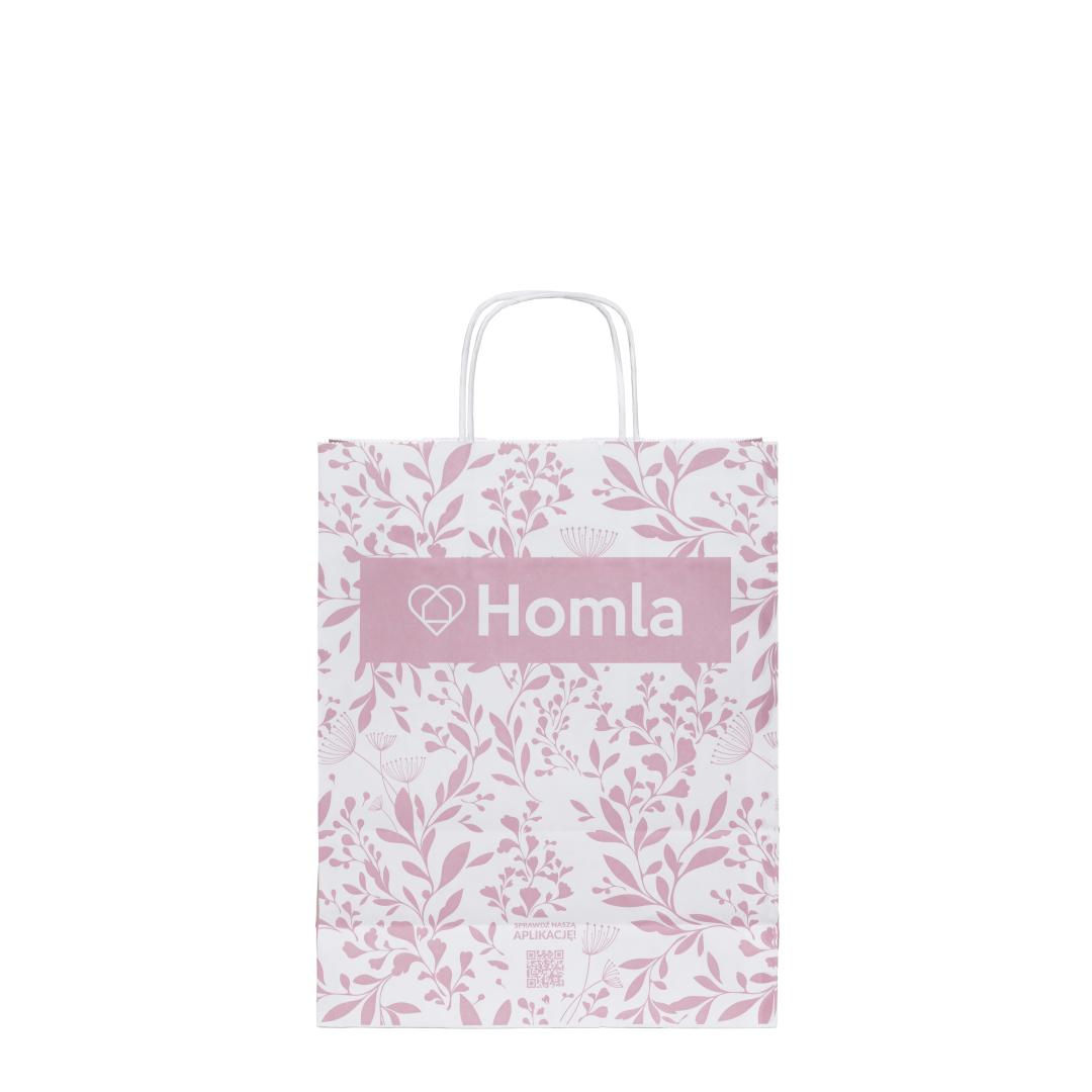Medium Pink Paper Bag 42x32x1cm