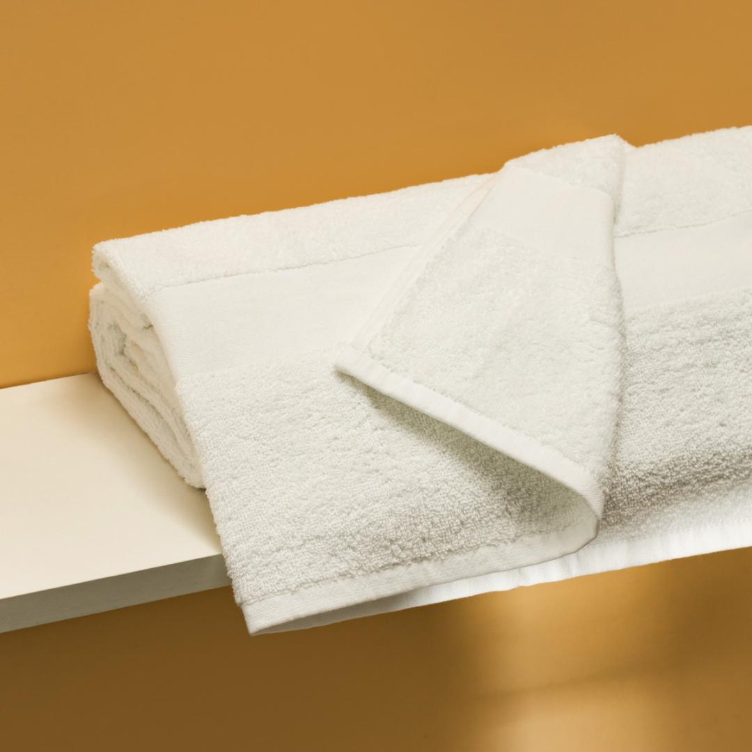 Vienna White Cotton Hand Towel 50x90cm