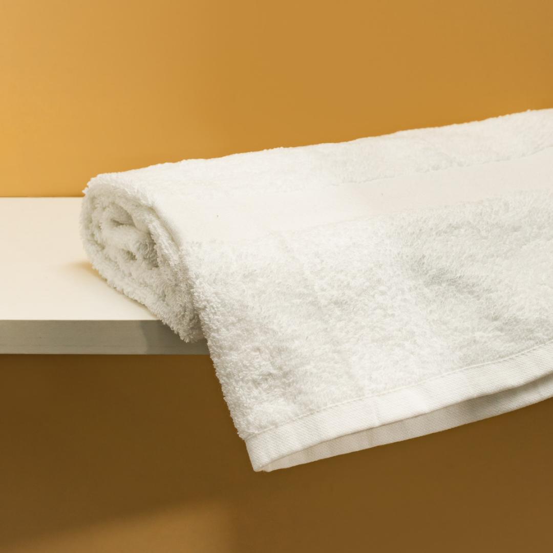 Vienna White Cotton Hand Towel 70x130cm