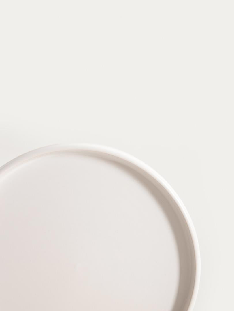 FAMELIO White Dessert Plate 21.5cm