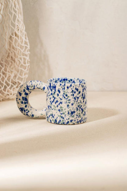 MORNE Spotted Grey Ceramic Mug 0.3L