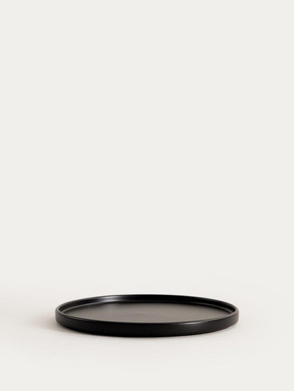 FAMELIO Black Dinner Plate 28 cm