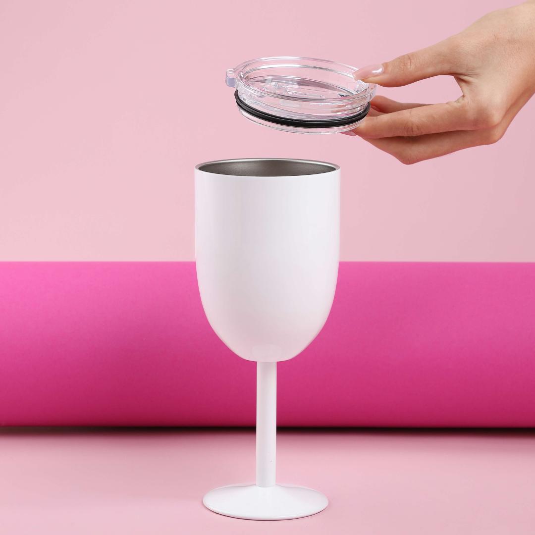 RONNE Wine Glass 360ml - Stainless Steel Wine Glass