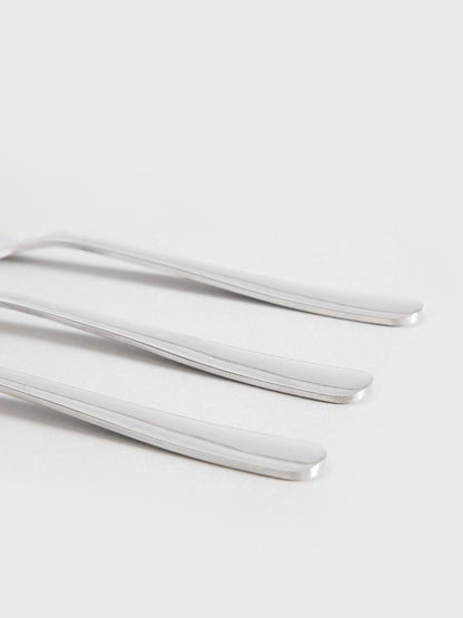 Vienna Silver Dessert Fork Set 10 pcs Stainless Steel 14.8 cm