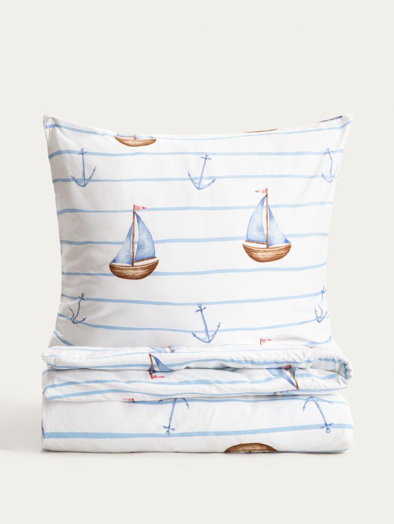 Bed linen set EC ISLA Microfiber Sailboat Bedding Set 220x200 cm
