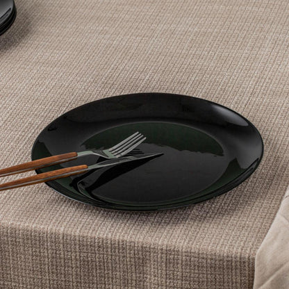 CAPRI Black Dinner Plate 26.3 cm Ceramic Serving Dish