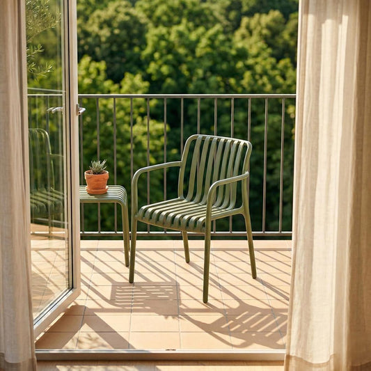 VALORO Garden Chair Green 56x57x81 cm
