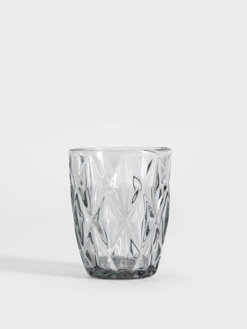 LUNO Graphite Glasses Set 4pc 280ml