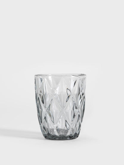 LUNO Graphite Glasses Set 4pc 280ml