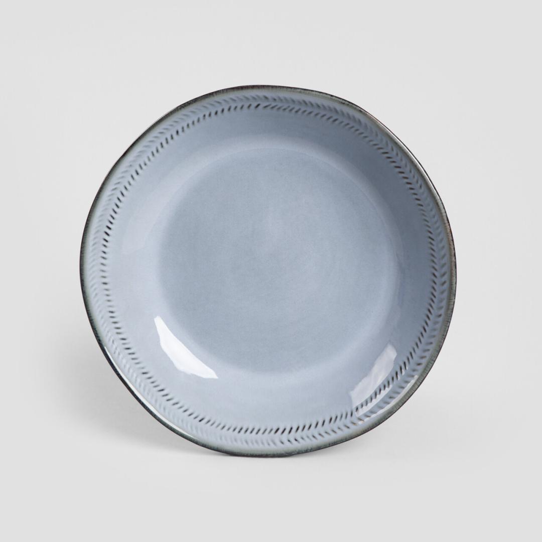 BLUEJEANS Deep Blue Stoneware Plate 24cm