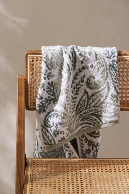 RONU Pistachio Patterned Bath Towel 70x130 cm