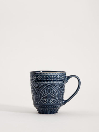 INDIE Navy Blue Ceramic Mug 0.4L