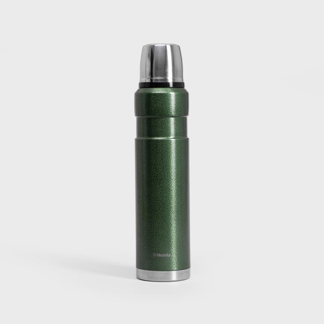 RIBE Thermos 1000ml Screw Cap Stainless Steel Thermal Mug
