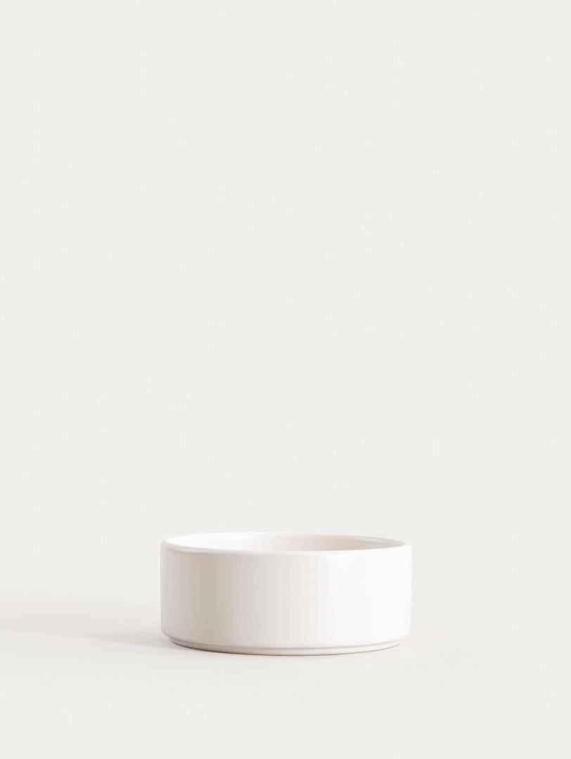 FAMELIO White Ceramic Bowl 14.5cm