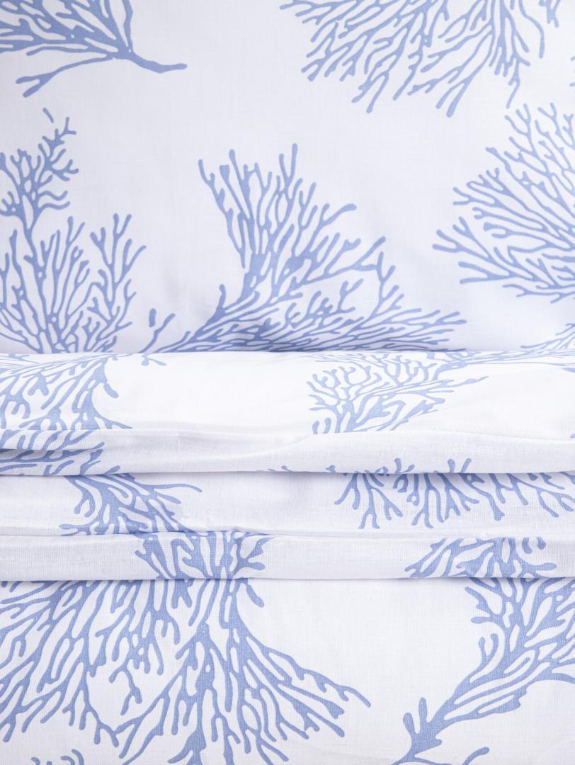Bed linen set Coral Cotton Bedding Set 220x200 cm with Pillowcases
