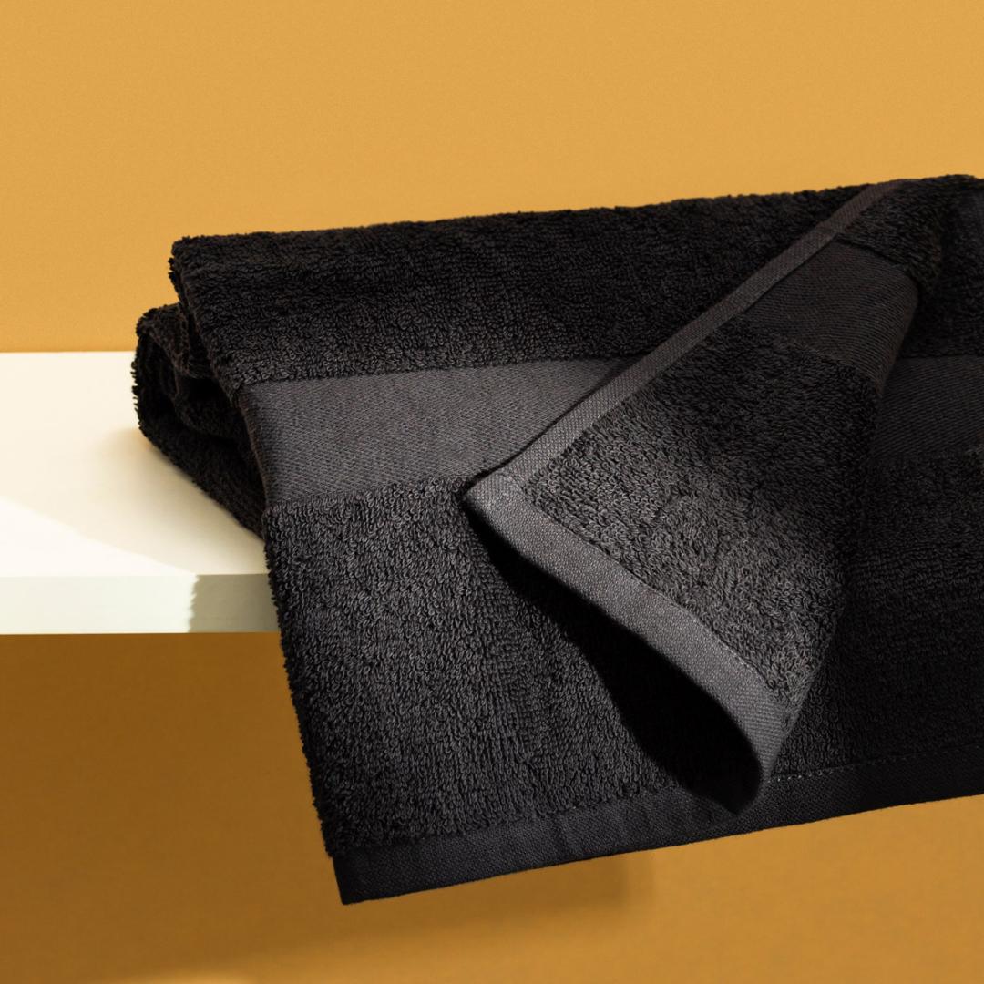 Vienna Graphite Cotton Hand Towel 50x90cm