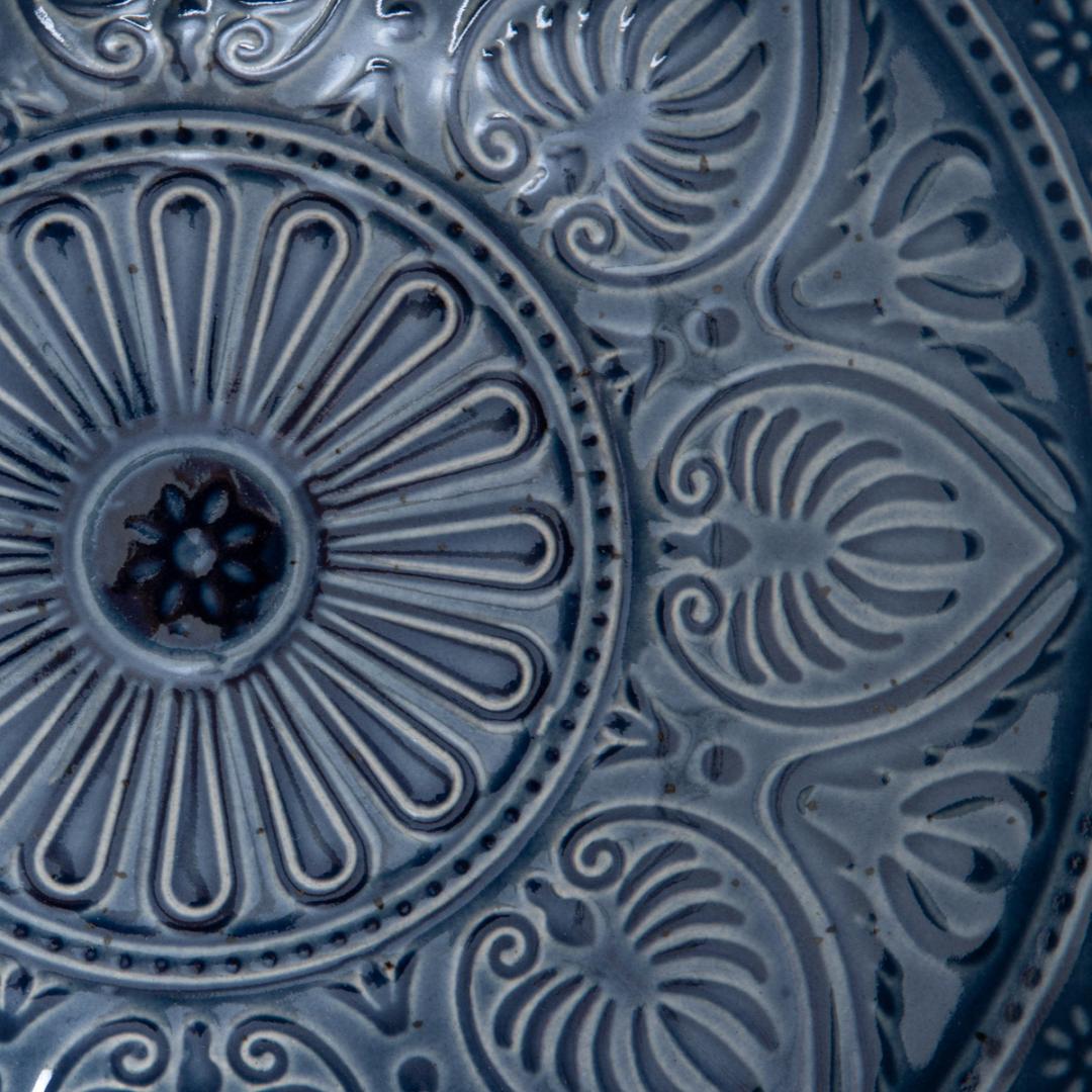 INDIE plate INDIE Deep Navy Blue Plate 18 cm Stoneware