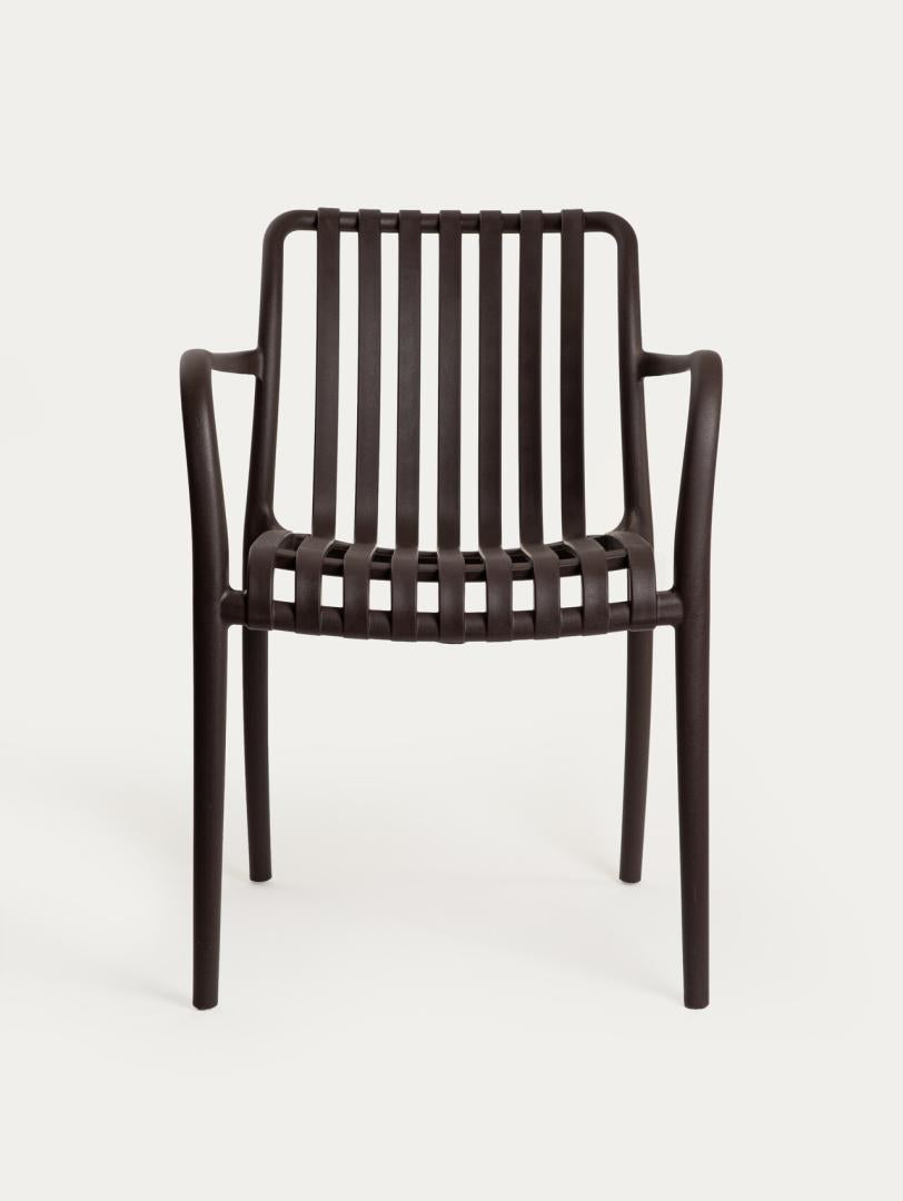 VALORO Chocolate Garden Chair - Comfortable Outdoor Seating