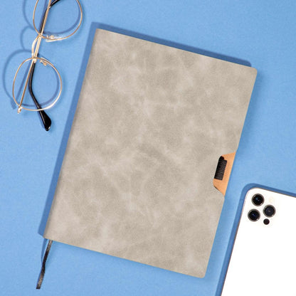 Blakk Elegant Office Notebook 21cm Eco-Leather Cover