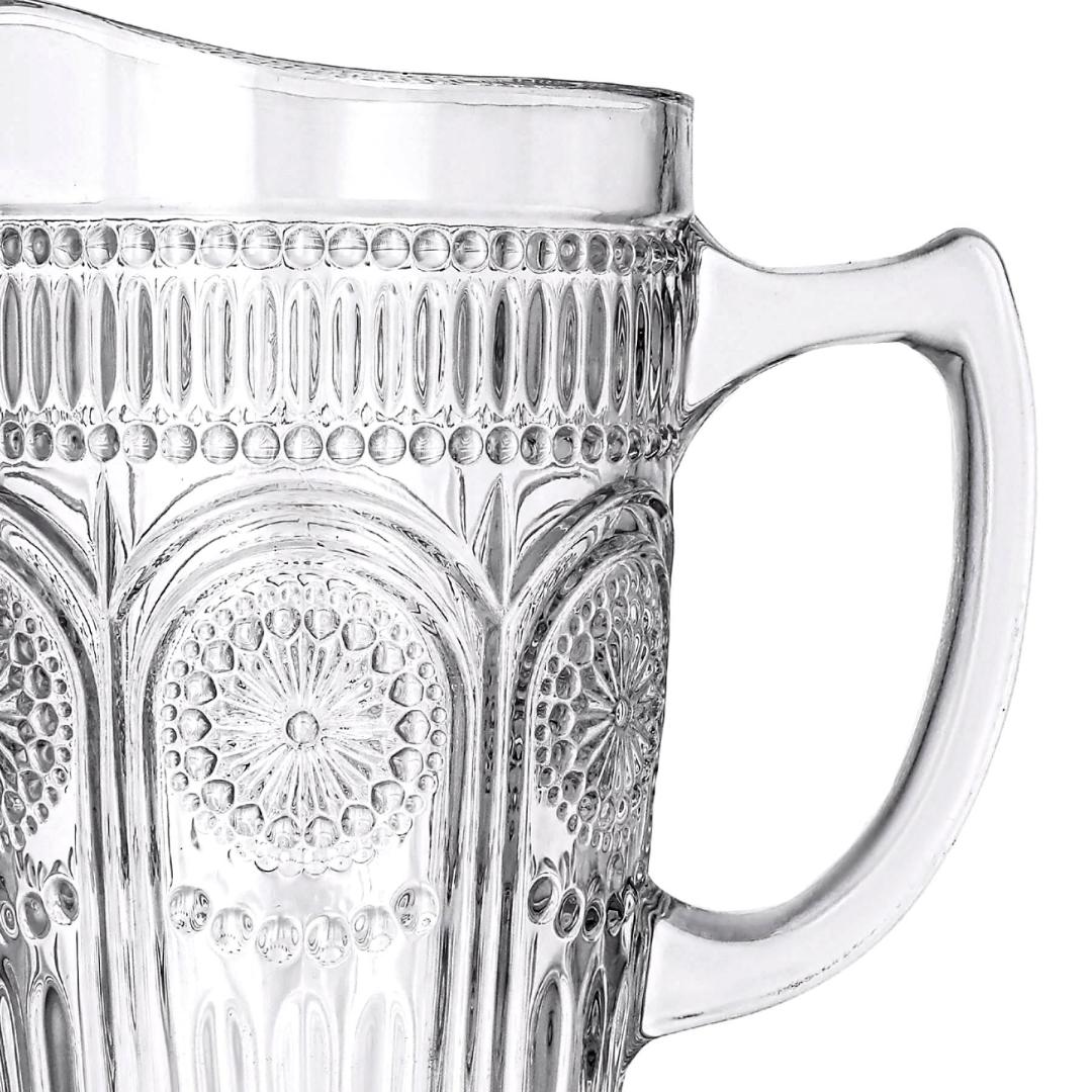 BARREL Glass Carafe Transparent 1.3L