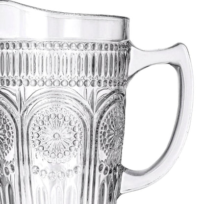BARREL Glass Carafe Transparent 1.3L
