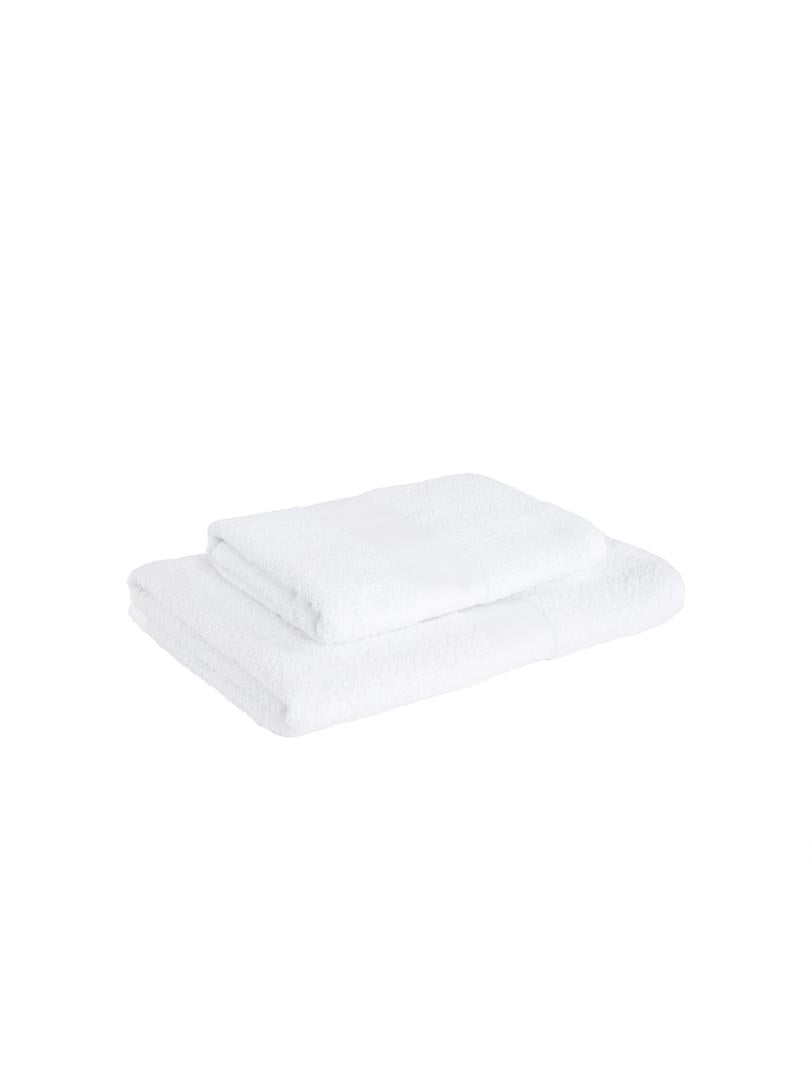 Vienna White Cotton Hand Towel 70x130cm