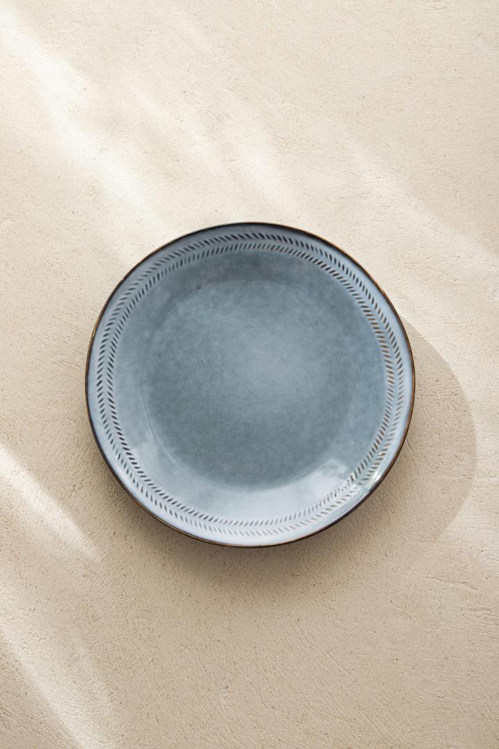 BLUEJEANS Blue Dinner Plate 29cm Stoneware