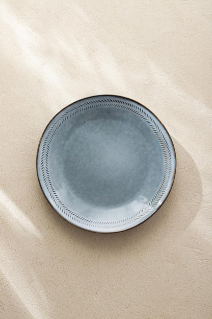 BLUEJEANS Blue Dinner Plate 29cm Stoneware
