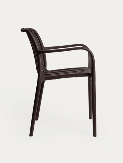 VALORO Chocolate Garden Chair - Comfortable Outdoor Seating