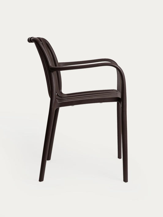 VALORO Chocolate Garden Chair - Comfortable Outdoor Seating