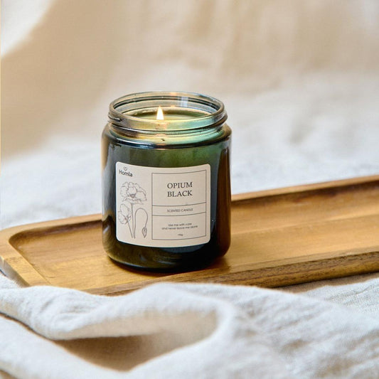 TOFU Opium Black Scented Candle 190g