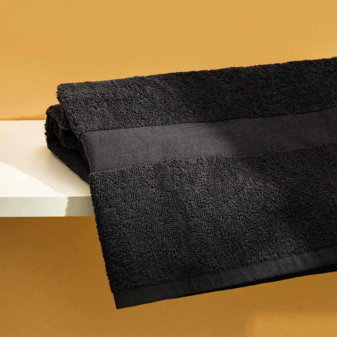 Vienna Graphite Cotton Hand Towel 70x130cm