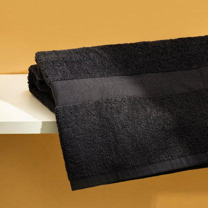 Vienna Graphite Cotton Hand Towel 70x130cm
