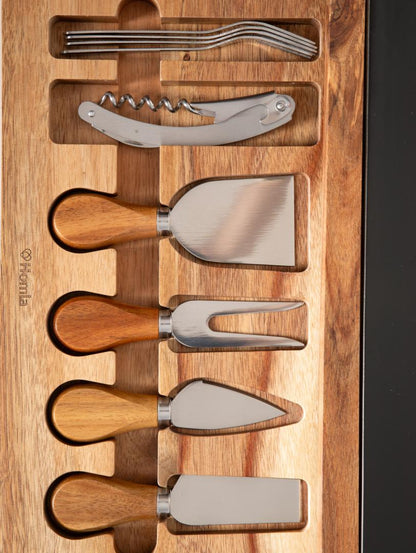 Set b2 FRESCA 16-Piece Wooden Serving Set with Accessories