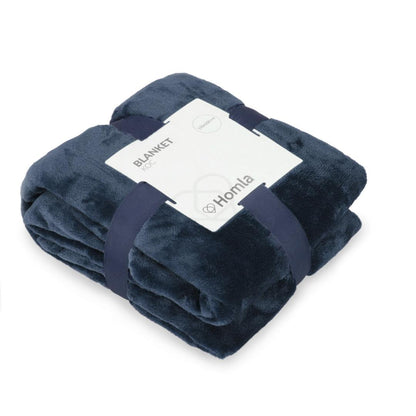 B2ROTE Navy Blue Blanket 150x200 cm