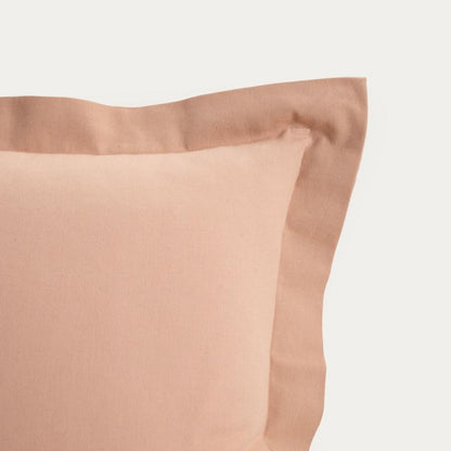 Poszewka DURGA Beige Cotton Cushion Cover with Decorative Edging 45x45cm