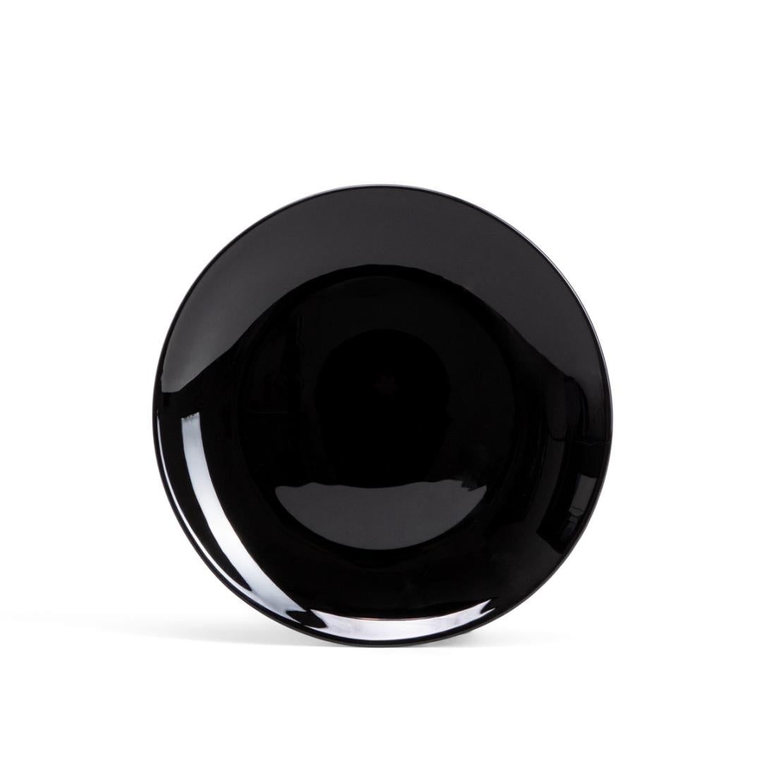 CAPRI Black Ceramic Dessert Plate 19 cm