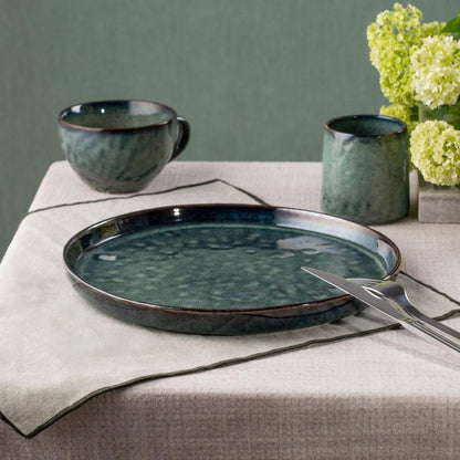 MIDO Dark Green Dinner Plate 27 cm Stoneware