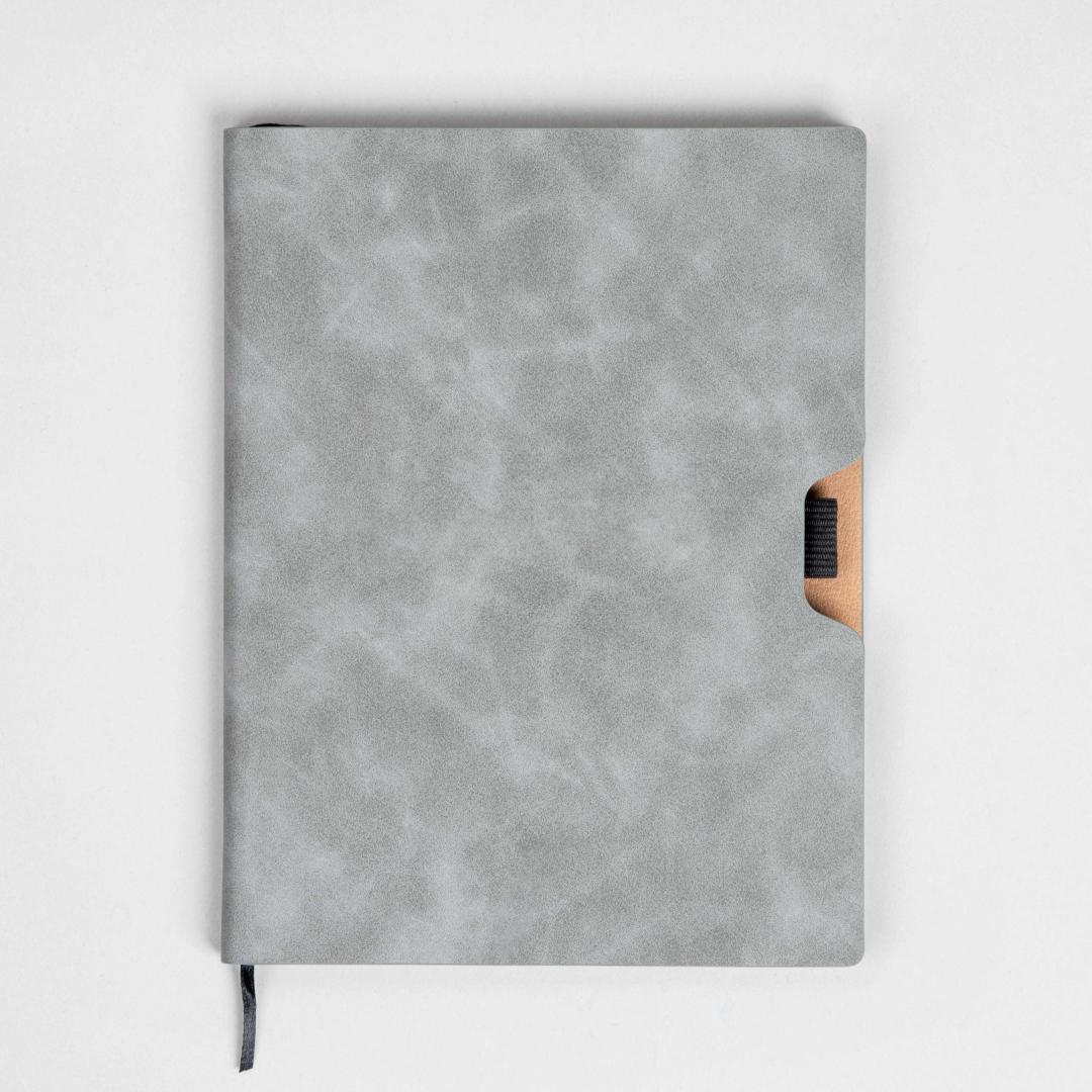 Blakk Elegant Office Notebook 21cm Eco-Leather Cover