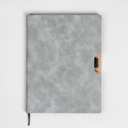 Blakk Elegant Office Notebook 21cm Eco-Leather Cover